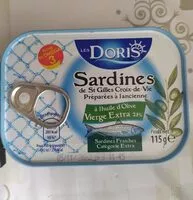 Cantidad de azúcar en Sardines St Gilles Croix de Vie