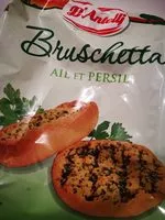 Quantité de sucre dans Bruschetta ail et basilic