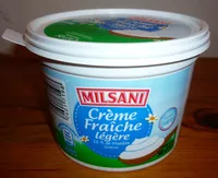 İçindeki şeker miktarı Crème fraîche allégée