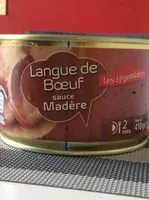 含糖量 Langue de boeuf sauce madere