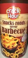 Zuckermenge drin Snacks Ronds saveur Barbecue