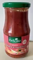 入っている砂糖の量 Sauce tomate à la napolitaine