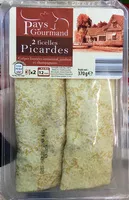 入っている砂糖の量 Ficelles picarde