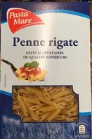 Amount of sugar in Penne Rigate (Pâtes alimentaires de qualité supérieure)