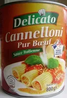 Cannellonis a la sauce italienne