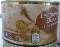 含糖量 Langue de boeuf sauce piquante