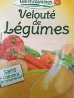 Amount of sugar in Velouté de legumes