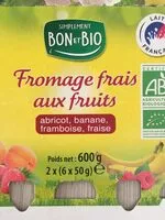 入っている砂糖の量 Fromage frais aux fruits