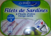 Cantidad de azúcar en Filets de sardines