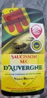Quantité de sucre dans Saucisson sec d'Auvergne IGP