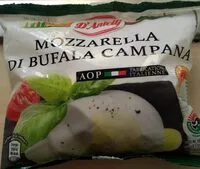 Quantité de sucre dans Mozzarella di bufala campana AOP