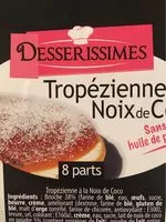 Sucre et nutriments contenus dans Desserissiles