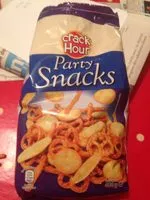 Zuckermenge drin Party snacks
