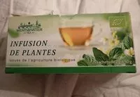 入っている砂糖の量 Infusion de plantes