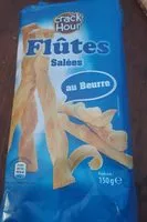 Flutes et torsades aperitifs