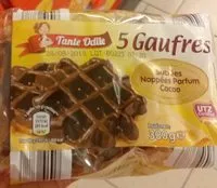 Suhkru kogus sees Gaufres