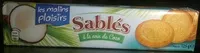 Suhkru kogus sees Sablés à la noix de coco