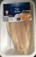 入っている砂糖の量 Filet de merlan