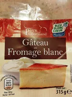 Suhkru kogus sees Gateau au fromage blanc