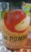चीनी की मात्रा 100% jus de pomme