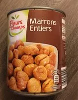Jumlah gula yang masuk Marrons Entiers