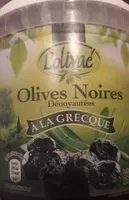 Sucre et nutriments contenus dans L-olivae aldi fabrique par barral