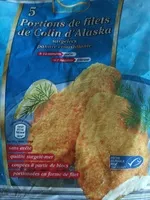 Cantidad de azúcar en Filet de colin d'Alaska