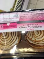 Количество сахара в 2 tartelettes citron meringuees
