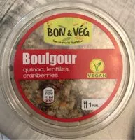 Sucre et nutriments contenus dans Bon et veg