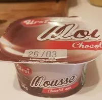 Jumlah gula yang masuk Mousse chocolat au lait
