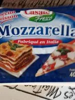 Zuckermenge drin Mozzarella