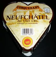 Количество сахара в Neufchâtel au lait cru (25% MG)