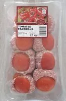 Cantidad de azúcar en Tomates farcies