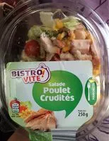 Cantidad de azúcar en Salade jambon et crudités