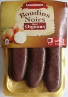 含糖量 Boudins Noirs, Aux Oignons