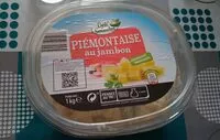Suhkru kogus sees Piémontaise au jambon