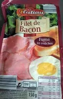 İçindeki şeker miktarı Filet de Bacon fumé