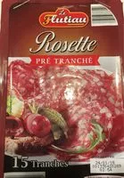 Amount of sugar in Rosette pré Tranché