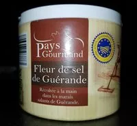 Suhkru kogus sees Fleur de sel de guérande
