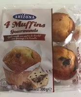 Amount of sugar in 4 Muffins