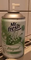 Sucre et nutriments contenus dans Mr fresh