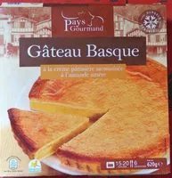 Quantité de sucre dans Gâteau Basque