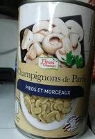 入っている砂糖の量 Champignons de Paris pieds et morceaux