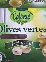 Olives vertes denoyautees farcies aux amandes