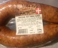 Quantité de sucre dans Saucisse au choux