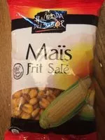 İçindeki şeker miktarı Maïs frit salé