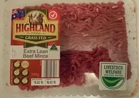चीनी की मात्रा Grass Fed Extra Lean Beef Mince