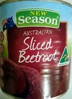 Sliced beetroot