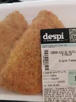 Jumlah gula yang masuk Cordon bleu volaille