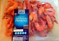 Fresh prawns